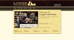Desktop Screenshot of langercraftworks.com